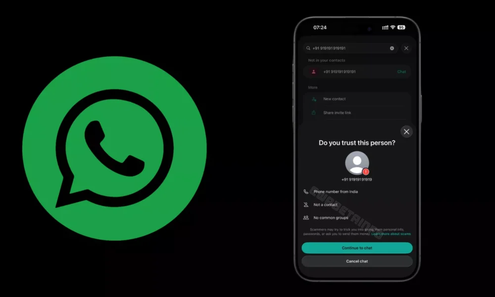 WhatsApp Adds Pre-Chat Warning to Block Scams on iOS & Android