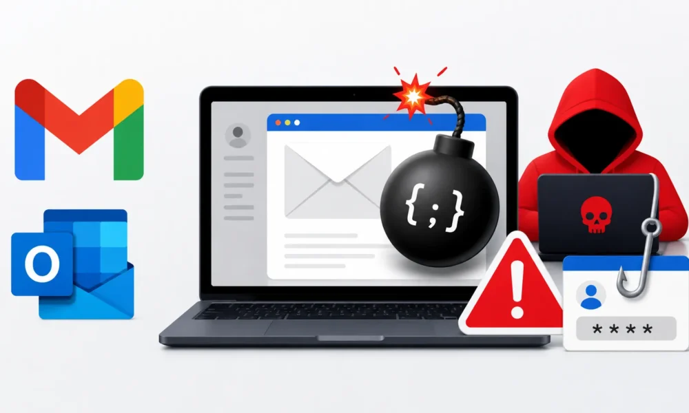 New CSS Bomb Attack Exposes Gmail, Outlook to Token Theft and UI Manipulation
