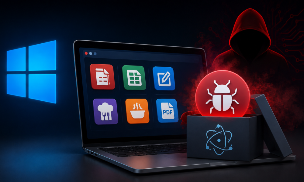 Projextor Malware Hides in Legitimate Electron Apps to Target Windows Users