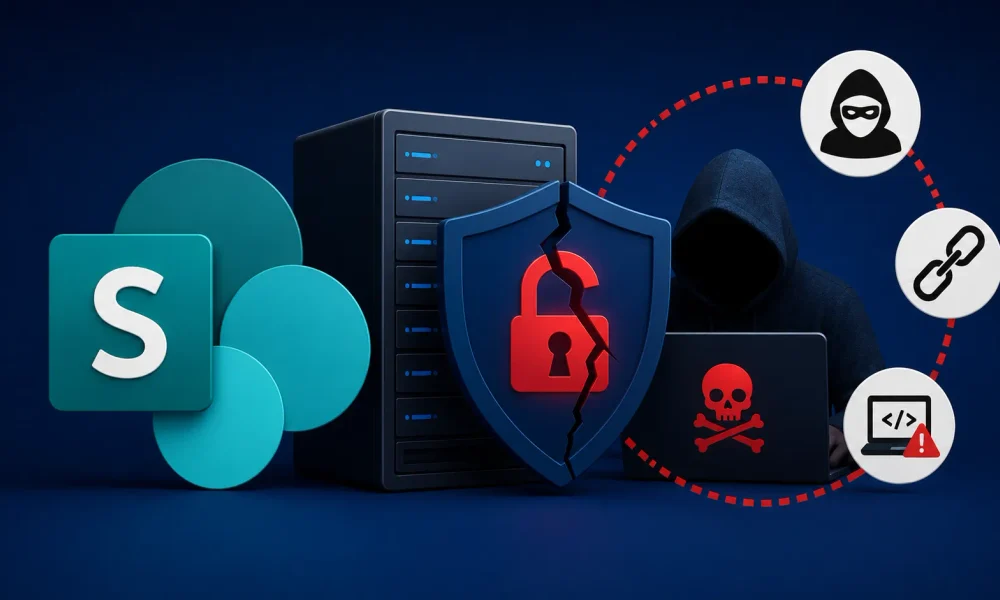 Microsoft SharePoint RCE Chain Exploited as Attackers Probe Critical CVE-2026-55040 Flaw