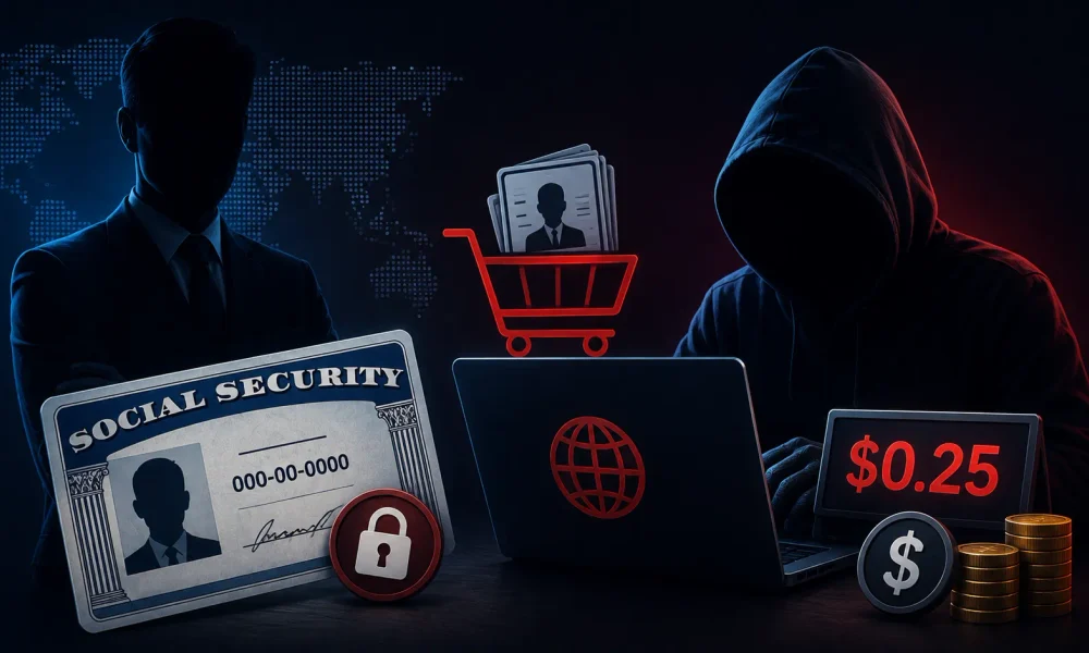 Dark Web Sells Executive Social Security Numbers for Just alt=