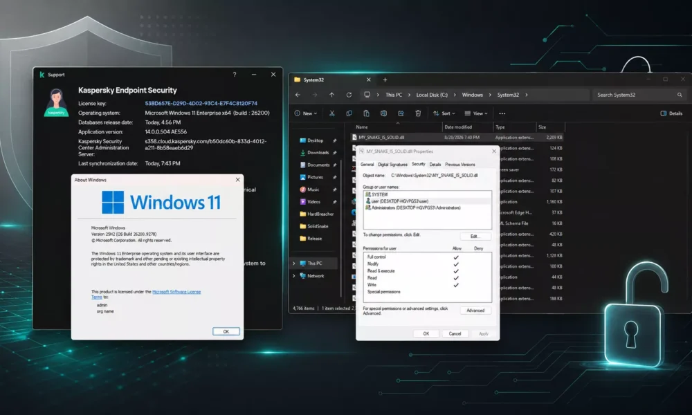 HardBreacher PoC Allegedly Exploits Kaspersky Endpoint Security Privilege Escalation Flaw